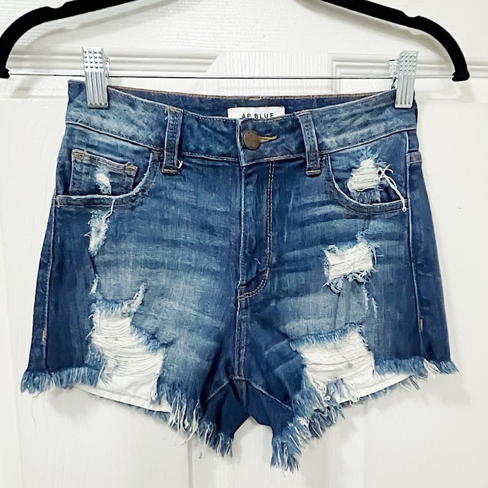 AP Blue By Aphrodite Denim Shorts Size Small